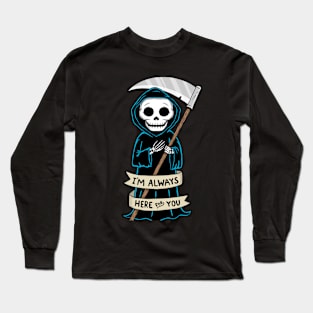 Funny Grim Reaper Long Sleeve T-Shirt